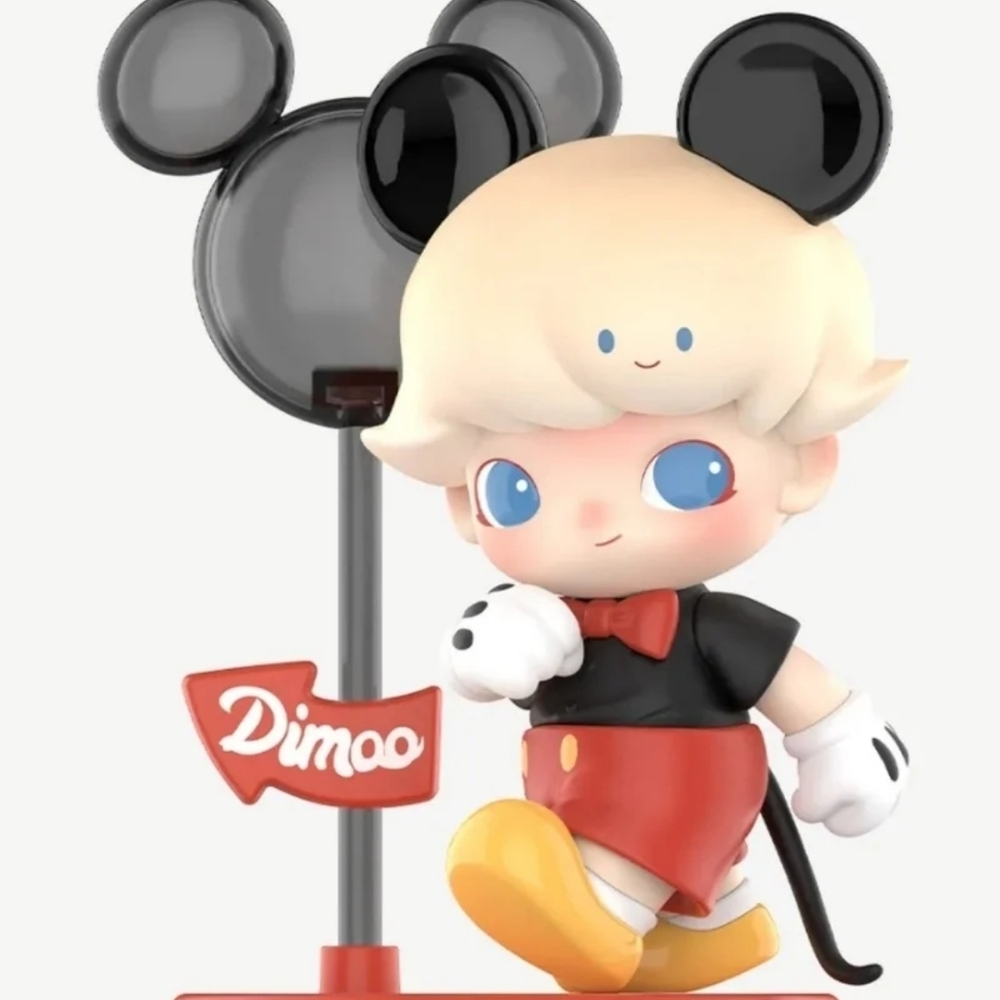 Disney Dimoo World Kids Toy - Red and Blue